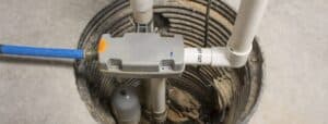 sump pump inspected by Ensor Plumbing